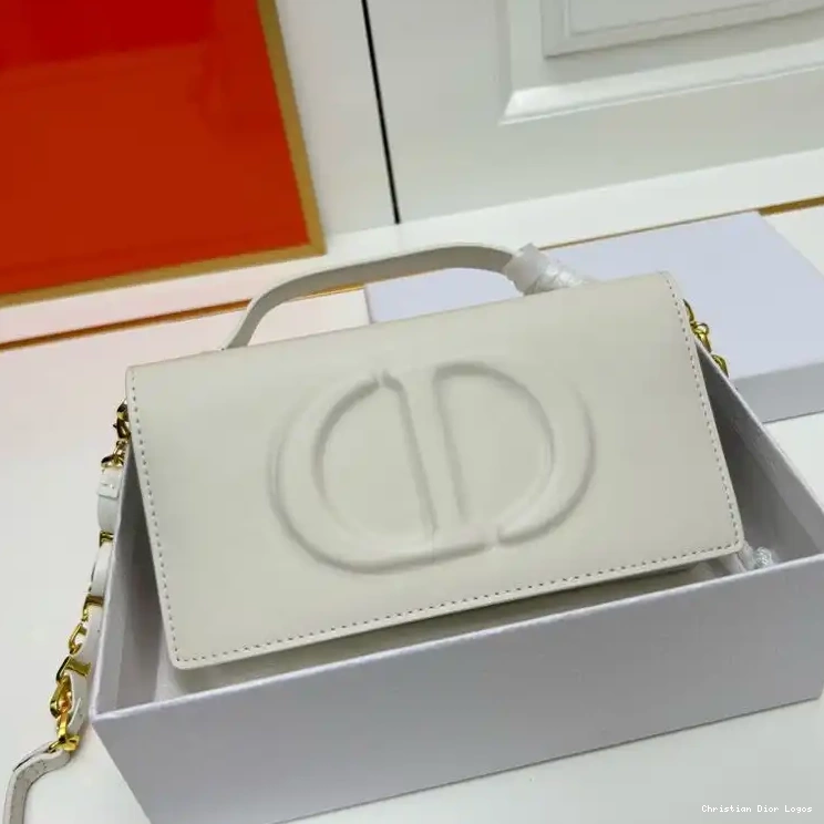 Canvas Mini CD Signature Blue Bag Oblique Motif Dior 0621 Luxury